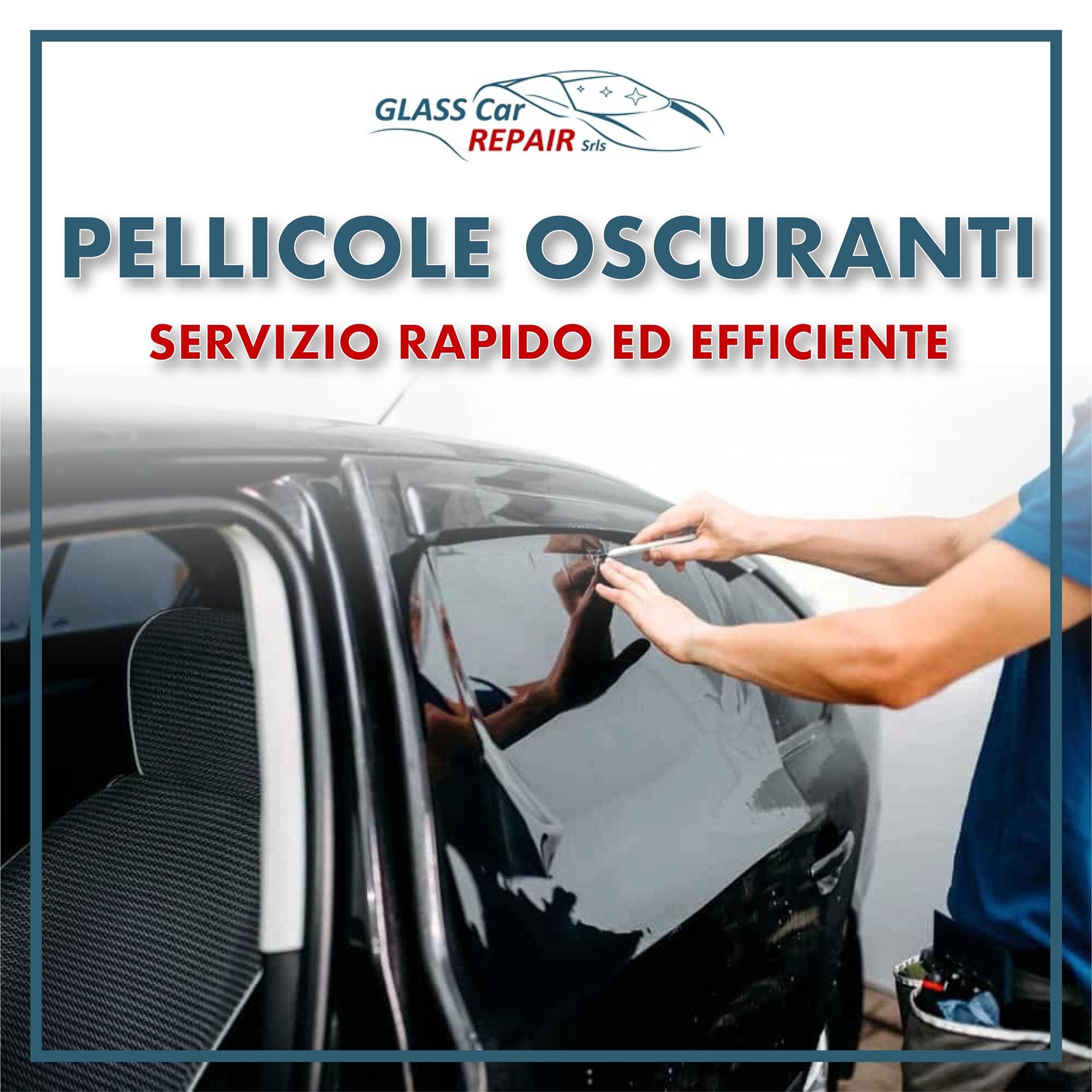 Oscuramento Vetri Auto Sassari - Glass Car Repair